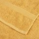 vidaXL Ręczniki do rąk, premium 10 szt., złote, 50x100cm, bawełna 100% 5