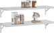 vidaXL vidaXL Półki ścienne, 2 szt., 100x30 cm, srebrna stal nierdzewna 3