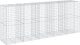 vidaXL Kosz gabionowy z pokrywą, 500x100x200 cm, galwanizowane żelazo 5