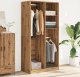 vidaXL vidaXL Szafa, dąb artisan, 100x50x200 cm, materiał drewnopochodny 3