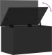 vidaXL vidaXL Skrzynia, czarna, 60x35x35 cm, materiał drewnopochodny 8