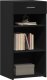 vidaXL Szafka czarna 45x42,5x93 cm 3