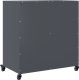 vidaXL vidaXL Szafka, antracytowa, 68,5x39x72 cm, stal walcowana na zimno 7