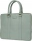 Torba D Bramante Rome - Pebbled full-grain leather slim bag for MacBook Pro/Air 13" - Greenbay 2