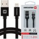 Kabel USB Swissten USB-C - Lightning 1.2 m Czarny (71529900) 10