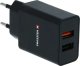 Ładowarka Swissten Travel charger 2x USB QC 3.0 + USB, 23W black 4