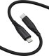 Kabel USB Swissten USB-C - USB-C 1.5 m Czarny (71534010) 2