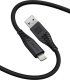 Kabel USB Swissten USB-A - USB-C 1.5 m Czarny (71533010) 2