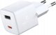 Ładowarka Swissten Mini Gan Travel Charger 1x USB-C + 1xUSB 30W Power Delivery 1
