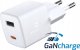 Ładowarka Swissten Mini Gan Travel Charger 1x USB-C + 1xUSB 30W Power Delivery 2