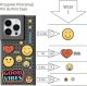 Triton Przypinki Pinit Emoji Pin do Pinit Case Wzór 1 2