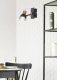 Kinkiet Candellux Lampa ścienna kinkiet 1X50W GU10 czarno-miedziana Markus 91-35554 2