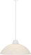 Lampa wisząca Candellux Fanusa Lampa Wisząca 1X60W E27 Klosz Biały Z Wzorem 1
