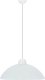 Lampa wisząca Candellux Fanusa Lampa Wisząca 1X60W E27 Klosz Biały Z Wzorem 1