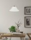 Lampa wisząca Candellux Vera Lampa Wisząca Złoty 1X60W E27 Klosz Alabastrowy 1