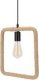 Lampa wisząca Candellux Quadro lampa wisząca czarny+beżowy 1x40W E27 3