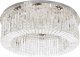 Lampa sufitowa Candellux MARANGA lampa sufitowa plafon chromowy 10x10W E14 kryształy bezbarwne 18-33338 1