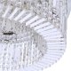 Lampa sufitowa Candellux MARANGA lampa sufitowa plafon chromowy 10x10W E14 kryształy bezbarwne 18-33338 3
