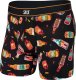 SAXX Bokserki męskie SAXX DAYTRIPPER Boxer Brief Ostre Sosy - czarny S 1