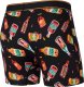 SAXX Bokserki męskie SAXX DAYTRIPPER Boxer Brief Ostre Sosy - czarny S 1