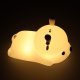 Lampki choinkowe KIK Lampka nocna dla dzieci silikonowa 8 LED USB biała jelonek 6