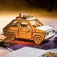 Little-Story Little Story Drewniane Puzzle Model 3D - Fiat 126P 8