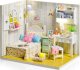 Nice Idea LITTLE STORY Składany Drewniany Model LED - Barbara's Room 2