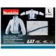Makita Cordless ventilated jacket MAKITA DFJ201ZL, white, L 7