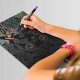 Nebulous Stars NEBULOUS STARS colouring book Black Pages, 11111 11