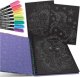 Nebulous Stars NEBULOUS STARS colouring book Black Pages, 11111 13