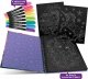 Nebulous Stars NEBULOUS STARS colouring book Black Pages, 11111 6