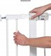 Safety 1st SAFETY 1ST safety gate extention Easy Close Metal plus White 14 cm, 24204310 6