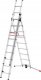 Hailo HAILO S100 Hailo ProfiLOT ladder combinable aluminum / 2x9+1x8 steps 039309507 1