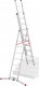 Hailo HAILO S100 Hailo ProfiLOT ladder combinable aluminum / 2x9+1x8 steps 039309507 22