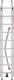 Hailo HAILO S100 Hailo ProfiLOT ladder combinable aluminum / 2x9+1x8 steps 039309507 25