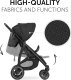 Wózek Hauck HAUCK stroller RAPID 4D, Air Black, 148488 4