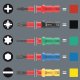 Wera 16-piece screwdriver set for electricians WERA KK VDE 16 5