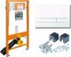 Stelaż Werit-P Concealed WC set WERIT + Sapho Paco RIMLESS 174-91100900-00+PZ1012R 1