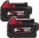 Klucz udarowy Milwaukee MILWAUKEE.UD KEY.M18FHIW2F12-502X 2034Nm 1/2" 2x5.0Ah RING 5