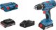 Bosch Professional Cordless screwdriver BOSCH Professional GSR 18V-21, complete with 2x 2.0 Ah, 18 V batteries and 5