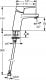 Bateria umywalkowa Oras WASHBASIN MIXER 3810F-33 TWISTA BLAC MAT 1