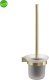 Gedy TONALE WALL TOILET BRUSH HOLDER M GOLD 1