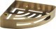 Koszyk prysznicowy Gedy NERVA CORN SHOW BASKET 21X21X4.5 GOLD BR 1