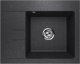 Zlewozmywak Lavello ZLEWOZMYWAK GRANITOWY LAVELLO LUXOR 1.0S CZARNY GRAFIT LEWY 1