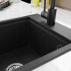 Zlewozmywak Lavello ZLEWOZMYWAK GRANITOWY LAVELLO COMFORT 0.0S CZARNY 6