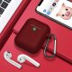 Vanfone Vanfone Etui silikonowe do Apple AirPods 1/2, bordowe (VANAX53004) 4