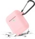 Vanfone Vanfone Etui silikonowe do Apple AirPods 1/2, różowe (VANAX53006) 1