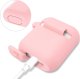 Vanfone Vanfone Etui silikonowe do Apple AirPods 1/2, różowe (VANAX53006) 2