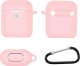 Vanfone Vanfone Etui silikonowe do Apple AirPods 1/2, różowe (VANAX53006) 3