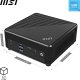 Komputer MSI MSI Cubi N ADL-006DE Intel N N200 4 GB DDR4-SDRAM 128 GB SSD Windows 11 Pro Mini PC Czarny 1